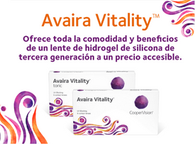 Lentes de Contacto Avaira Vitality